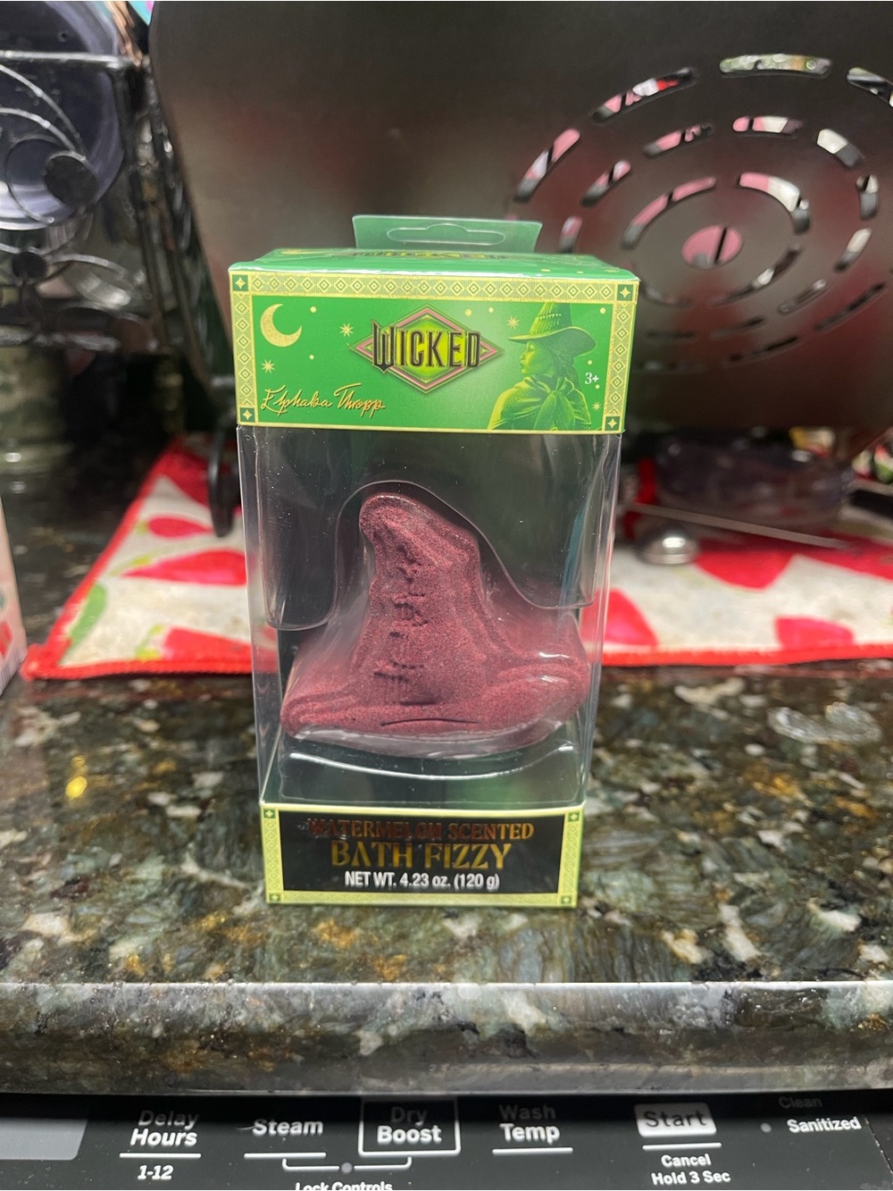 Wicked watermelon scented bath fizzy